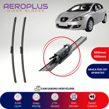 Aeroplus Seat Leon 2 2005-2009 Muz Silecek Takımı