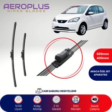 Aeroplus Seat Mii 2011-2019 Muz Silecek Takımı