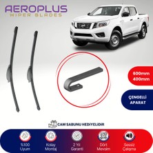 Aeroplus Nissan Navara 2015-2021 Muz Silecek Takımı