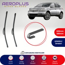 Aeroplus Nissan Qashqai+2 2008-2013 Muz Silecek Takımı