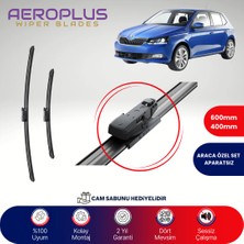 Aeroplus Skoda Fabia 2014-2021 Muz Silecek Takımı
