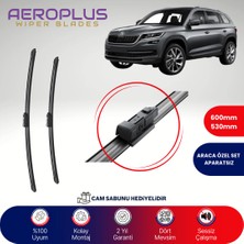 Aeroplus Skoda Kodiaq 2017-2021 Muz Silecek Takımı