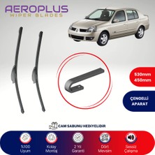 Aeroplus Renault Symbol 1999-2007 Muz Silecek Takımı