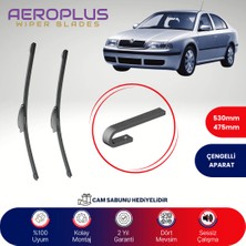 Aeroplus Skoda Octavia 1 1996-2010 Muz Silecek Takımı