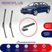 Aeroplus Skoda Superb 1 2004-2008 Muz Silecek Takımı