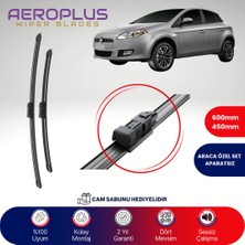 Aeroplus Fiat Bravo 2007-2014 Muz Silecek Takımı