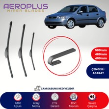 Aeroplus Opel Astra G 1997-2009 Ön Arka Muz Silecek Takımı