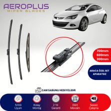 Aeroplus Opel Astra GTC 2011-2020 Ön Arka Muz Silecek Takımı