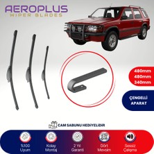 Aeroplus Opel Frontera Ön Arka Muz Silecek Takımı 1991-2004