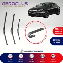 Aeroplus Opel Insignia Ön Arka Muz Silecek Takımı 2008-2018