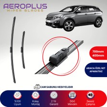 Aeroplus Peugeot 3008 2016-2023 Muz Silecek Takımı