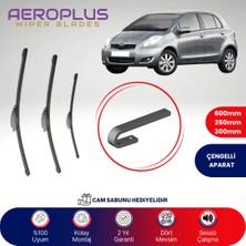 Aeroplus Toyota Yaris 2005-2011 Ön Arka Muz Silecek Takımı