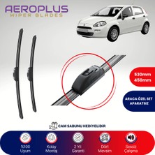 Aeroplus Fiat Punto 1999-2010 Muz Silecek Takımı