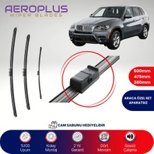 Aeroplus BMW X5 E70 2006-2013 Ön Arka Muz Silecek Takımı