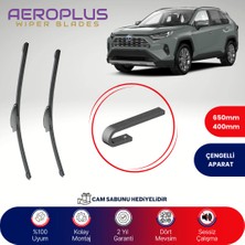 Aeroplus Toyota RAV4 2018-2024 Muz Silecek Takımı