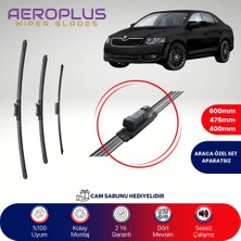 Aeroplus Skoda Octavia 3 2012-2019 Ön Arka Muz Silecek Takımı