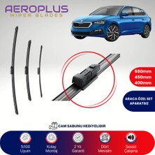 Aeroplus Skoda Scala 2019-2024 Ön Arka Muz Silecek Takımı
