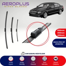 Aeroplus Skoda Superb 3 2015-2023 Ön Arka Muz Silecek Takımı