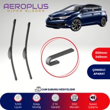 Aeroplus Toyota Auris 2013-2018 Muz Silecek Takımı