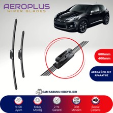 Aeroplus Citroen DS3 2009-2015 Muz Silecek Takımı