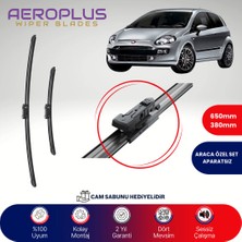Aeroplus Fiat Punto 2012-2018 Muz Silecek Takımı
