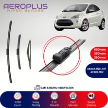 Aeroplus Ford KA 2010-2016 Ön Arka Muz Silecek Takımı