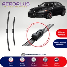 Aeroplus Alfa Romeo Giulia 2016-2023 Muz Silecek Takımı