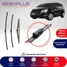 Aeroplus Ford S-Max 2006-2014 Ön Arka Muz Silecek Takımı