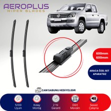 Aeroplus VW Amarok 2012-2022 Muz Silecek Takımı