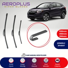 Aeroplus Honda HR-V 2015-2020 Ön Arka Muz Silecek Takımı