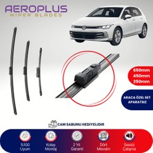 Aeroplus VW Golf 8 2019-2024 Ön Arka Muz Silecek Takımı