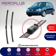 Aeroplus VW Polo 2002-2005 Muz Silecek Takımı