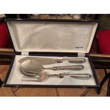 TT Italyan Argento 800 Kutusunda Gümüş Kaplama Servis Seti