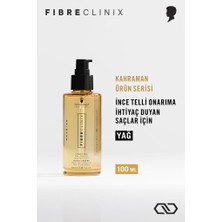 Fibre Clinix Ince Telli Saçlar Için Onarım Yağı 100ML | Light Oil