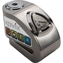 Kovix Kovıx Kd6-Bm Alarmlı Disk Kilit Gri
