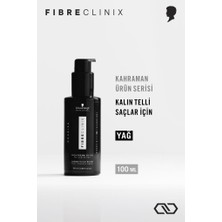 Fibre Clinix Kalın Telli Saçlar Için Onarım Yağı 100ML | Rich Cream-To-Oil