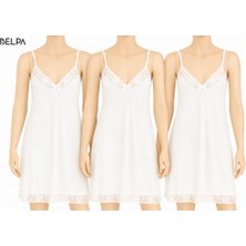 Belpa Ceylanoğlu Jarse Ip Askılı Kombinezon 3'lü