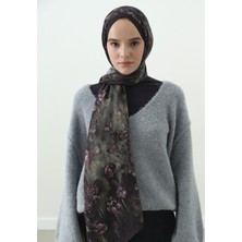 Fresh Evelyne Desenli Pamuk Viskon Şal Lavanta