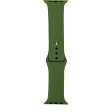 Maks Technology Watch Ultra 49MM Band Serisi Klasik Kordon Silikon Strap Kayış-Army Green