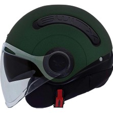 Nexx Sx.10 Mat Yeşil Kask
