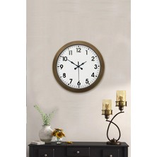 Mey İthalat Mey Ithalat® 36 cm Eskitme Metal Standart Duvar Saati