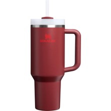 Stanley Quencher H2.o Flowstate™ Tumbler Pipetli Termos 1.18L - Cranberry