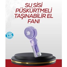 Shopwave Type-C Şarjlı Taşınabilir Su Buharlı Mini Vantilatör