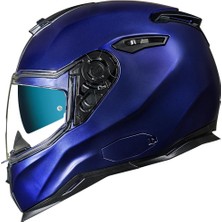 Nexx SX.100 Mat Mavi Kask