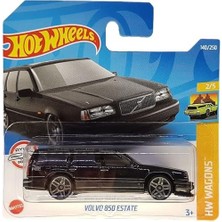 Hot Wheels - Volvo 850 Estate - Hw Vagonlar 2/5 - HCX36 - Kısa Kart - Siyah - Ryu's Rides - Mattel 2