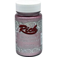 Mey İthalat Mey Ithalat® Rich Multi Surface Titanium 2556 Toz Pembe Metalik 90 cc