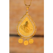 Tuğralı Kolye Ucu 22 Ayar A068087