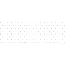 Ege Seramik 330X990 Palazzo Teeny Leaf Beyaz Rektıfıye K:9