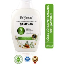Sylar Argan Yağlı Besleyici Sülfatsız Şampuan - Güneş Görmeyen Saçlar Için - 5 Bitki Özlü 300ML
