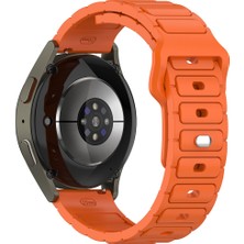 Maks Technology Gear S3 Mkst KRD-132 22MM Silikon Kordon Strap Kayış - Turuncu